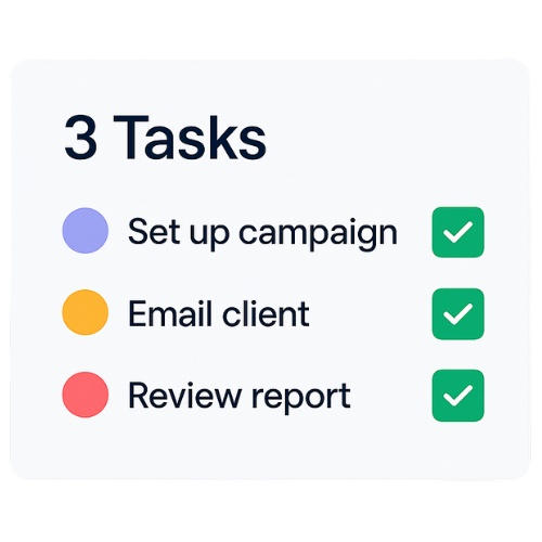 Tasks Graphic